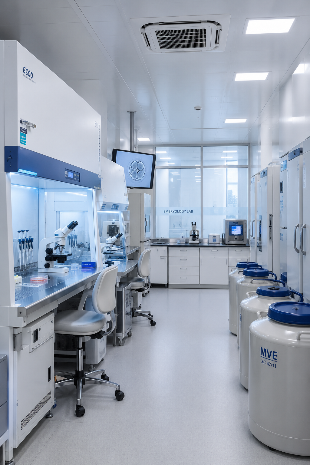 Medicina reproductiva moderna y laboratorio de fertilidad