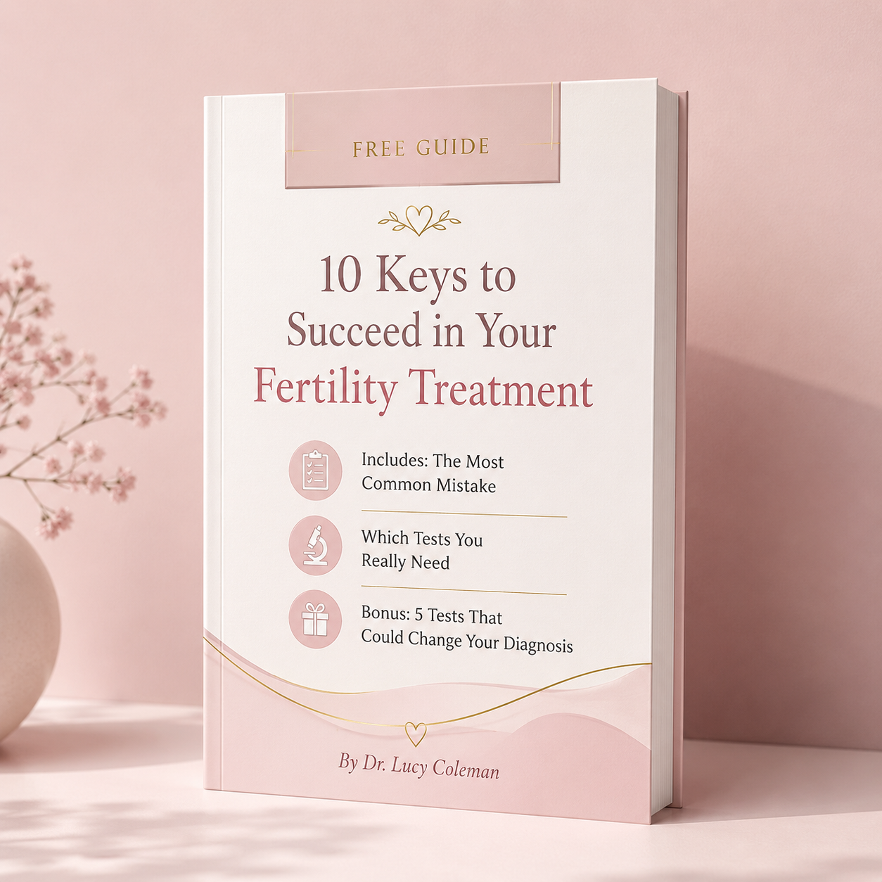 10 Keys to Succeed in Your Fertility Treatment free guide